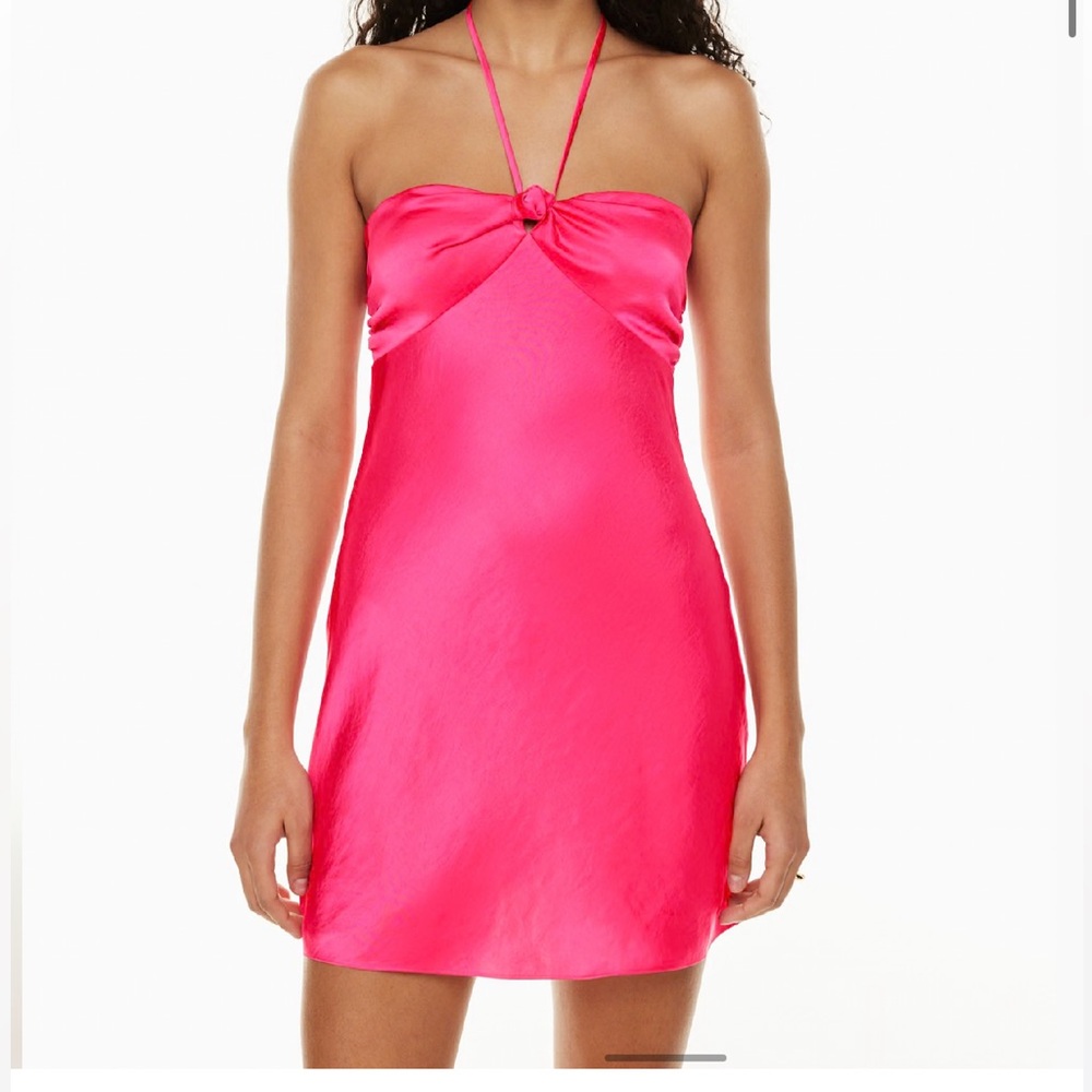 Wilfred Handel satin dress